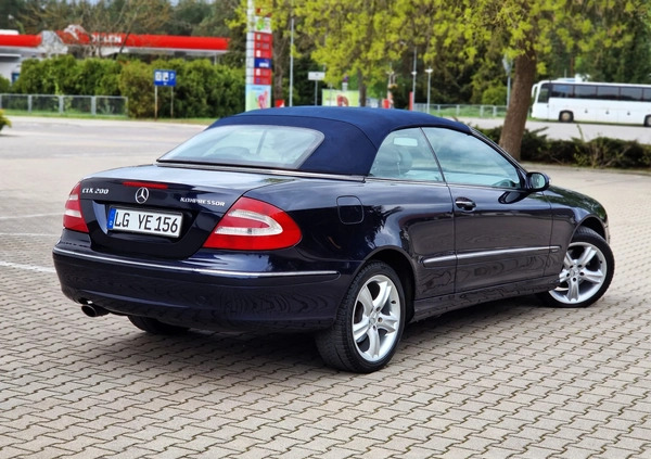 Mercedes-Benz CLK cena 28900 przebieg: 147000, rok produkcji 2005 z Gościno małe 742